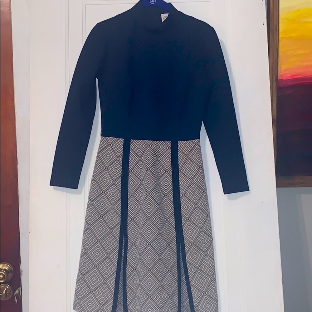 Butte Knit Vintage Mod Secretary Dress